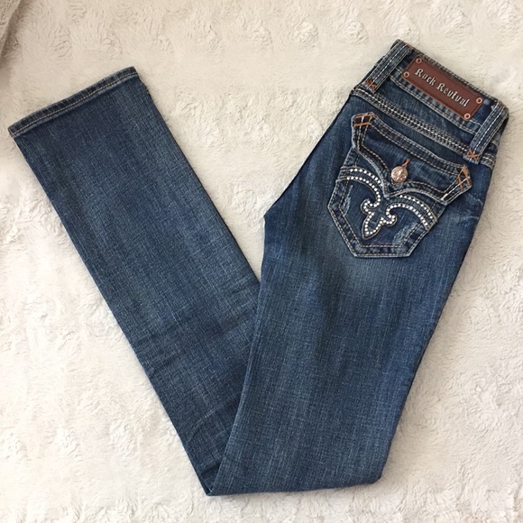 Rock Revival Jeans with Swarovski Crystal Pockets - Picture 7 of 7